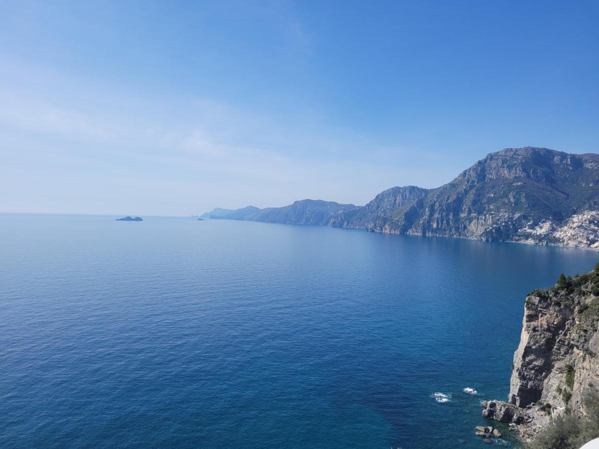 普莱亚诺Terrazza Di Rosa - Sea View别墅 外观 照片